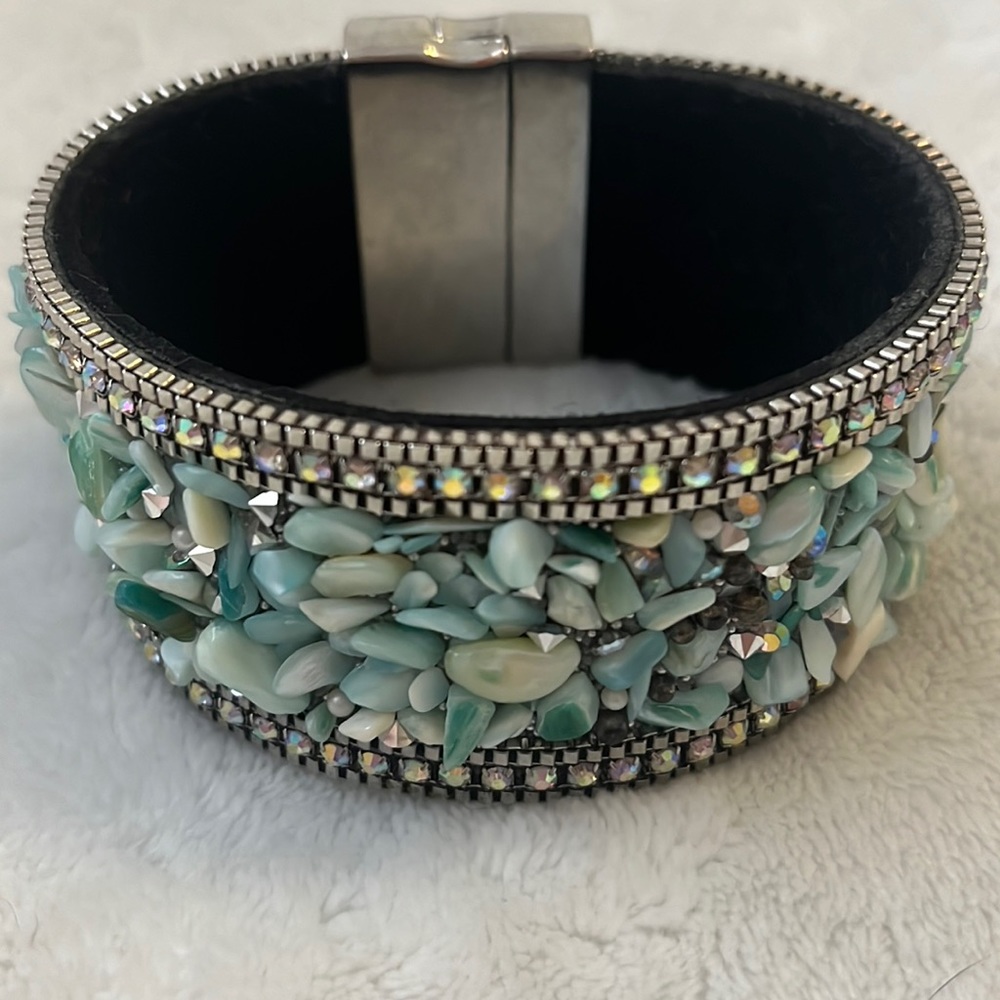 Turquoise cuff bracelet
